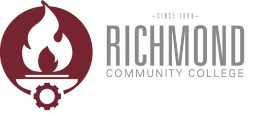 Logo of Richmond Community College for our ranking of top associate's in engineering