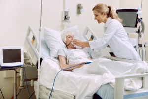 Image of respiratory therapist for our ranking of highest paying associate's degrees