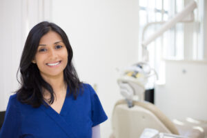 Image of dental hygienist for our ranking of highest paying associate's degrees