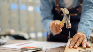 Image of hammer for our ranking of top trade school programs