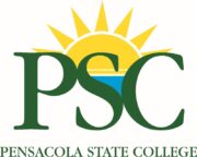 this is a logo for Pensacola State College to be used in  our ranking of affordable associate's degree in law