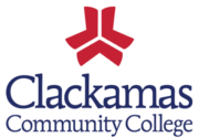 A logo of Clackamas Community College for our ranking of the top project management associate degree programs